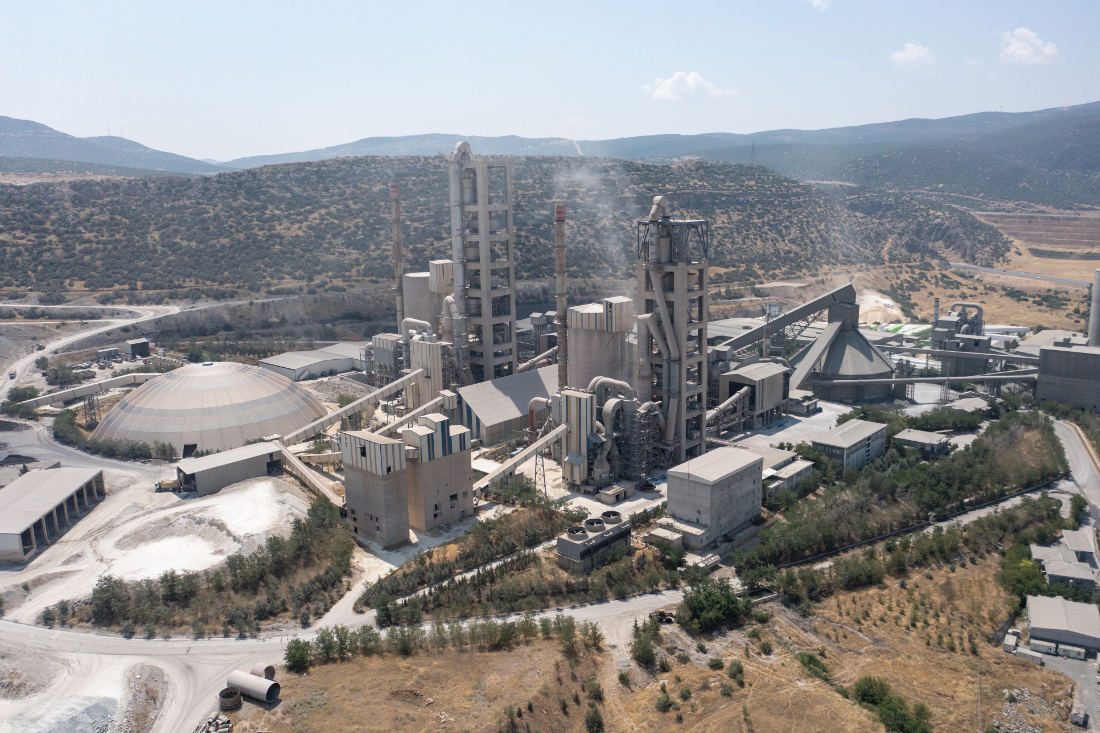 A cement plant